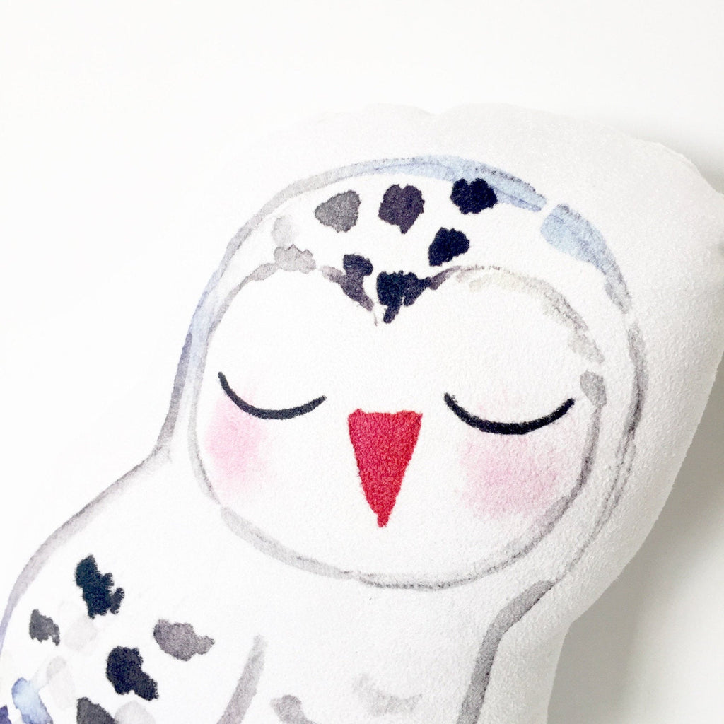 Owl Pillow, Nursery Pillow, Woodland Decor, Kids Gift, Baby Shower, New Baby, Nursery Decor