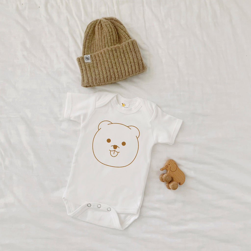 Gender Neutral Baby, Teddy Bear shirt, baby bodysuit, gift for baby, baby shower gift, neutral, hipster baby clothes, Neutral Toddler Shirt
