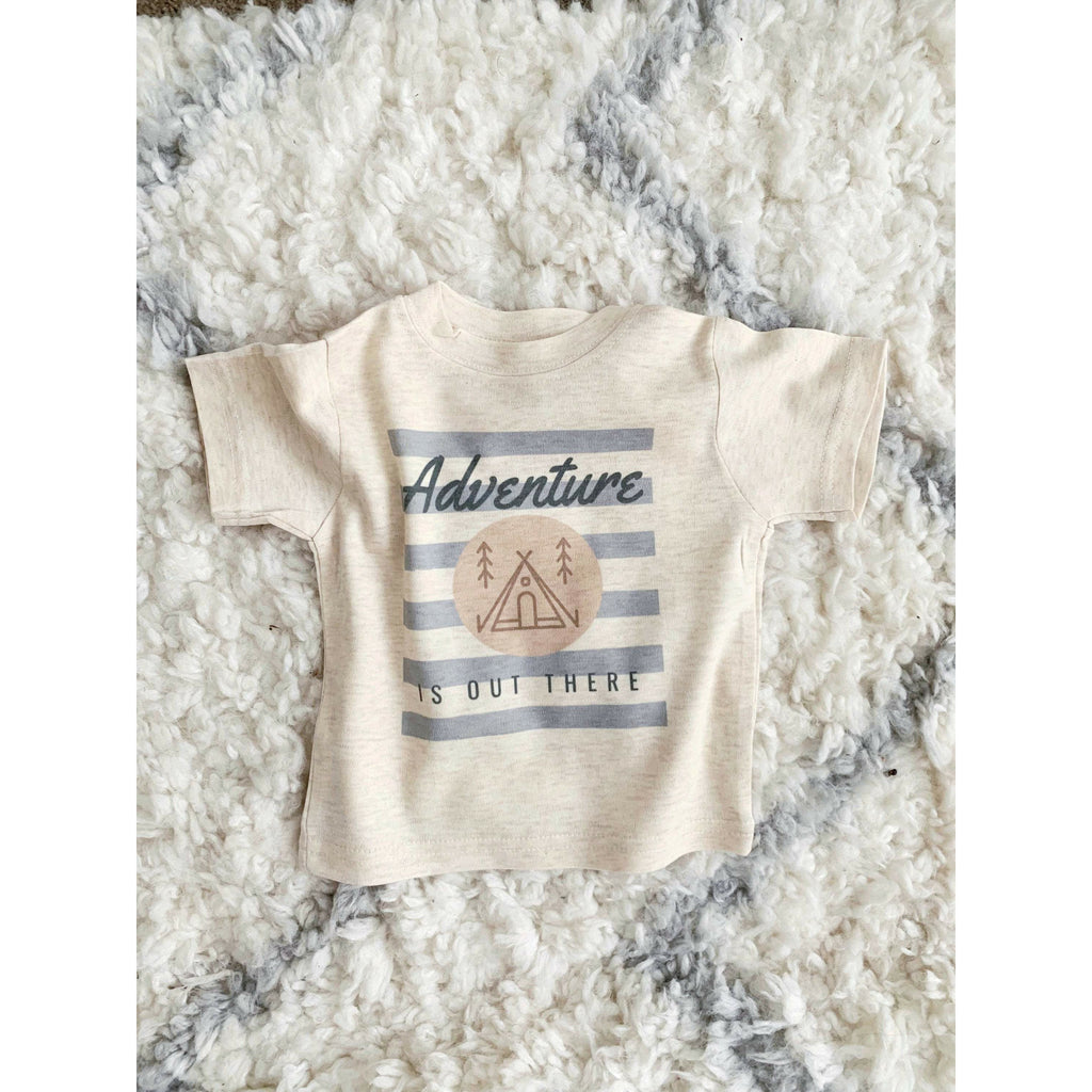 Vintage baby tee, Graphic Baby Shirt, Adventure is out there, Baby Shower Gift, Baby Apparel, Gender Neutral, Oatmeal, hipster baby, summer