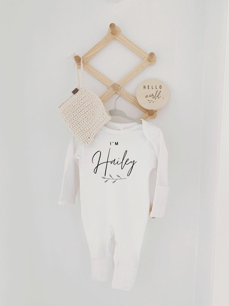 Baby Girl Coming Home Outfit, Newborn Girl Coming Home outfit, Personalized coming home outfit