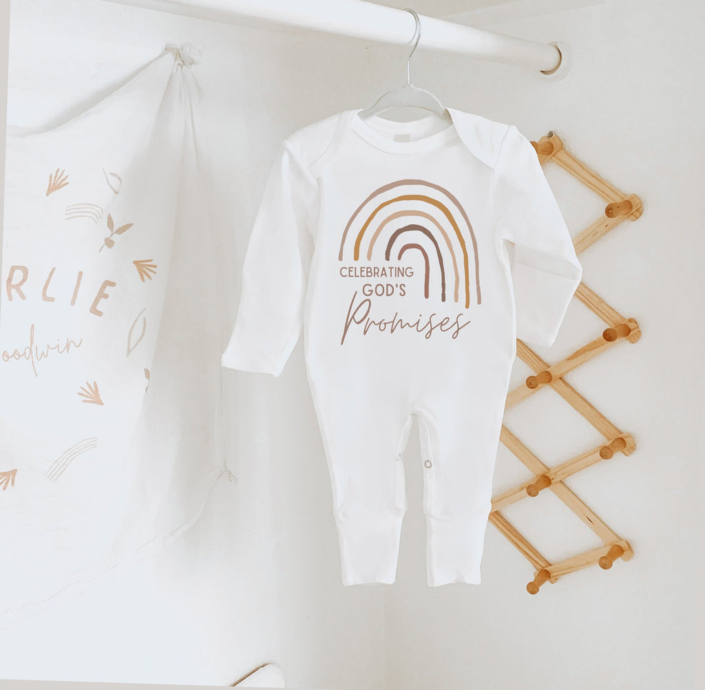 His Plan Is Perfect, Rainbow Baby Bodysuit, Scandinavian Rainbow, Gift, Baby Shower Gift, Baby Apparel, Gender Neutral, God's Promises