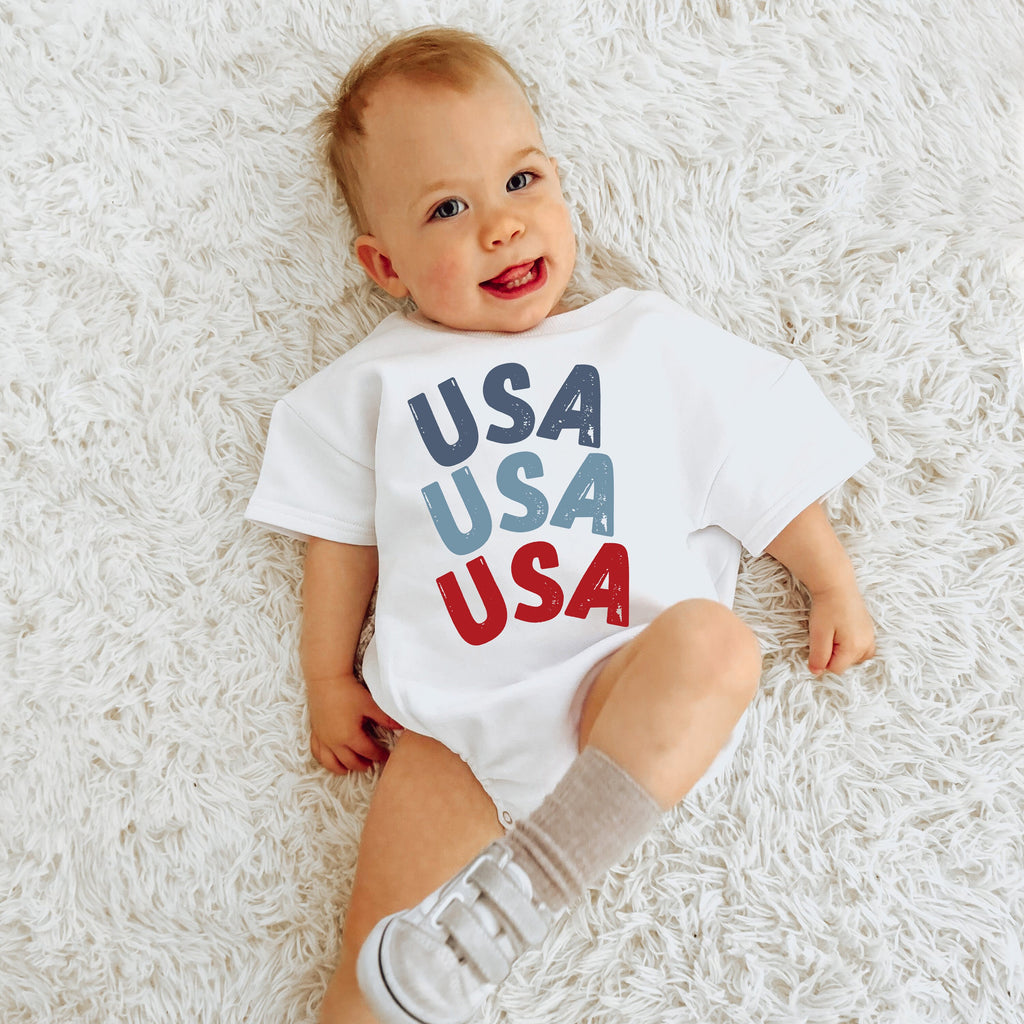 First Fourth Of July Romper, First 4th of July, July 4th Shirt, First 4th of July, 4th of July Baby, USA Baby romper, 4th July Romper, USA